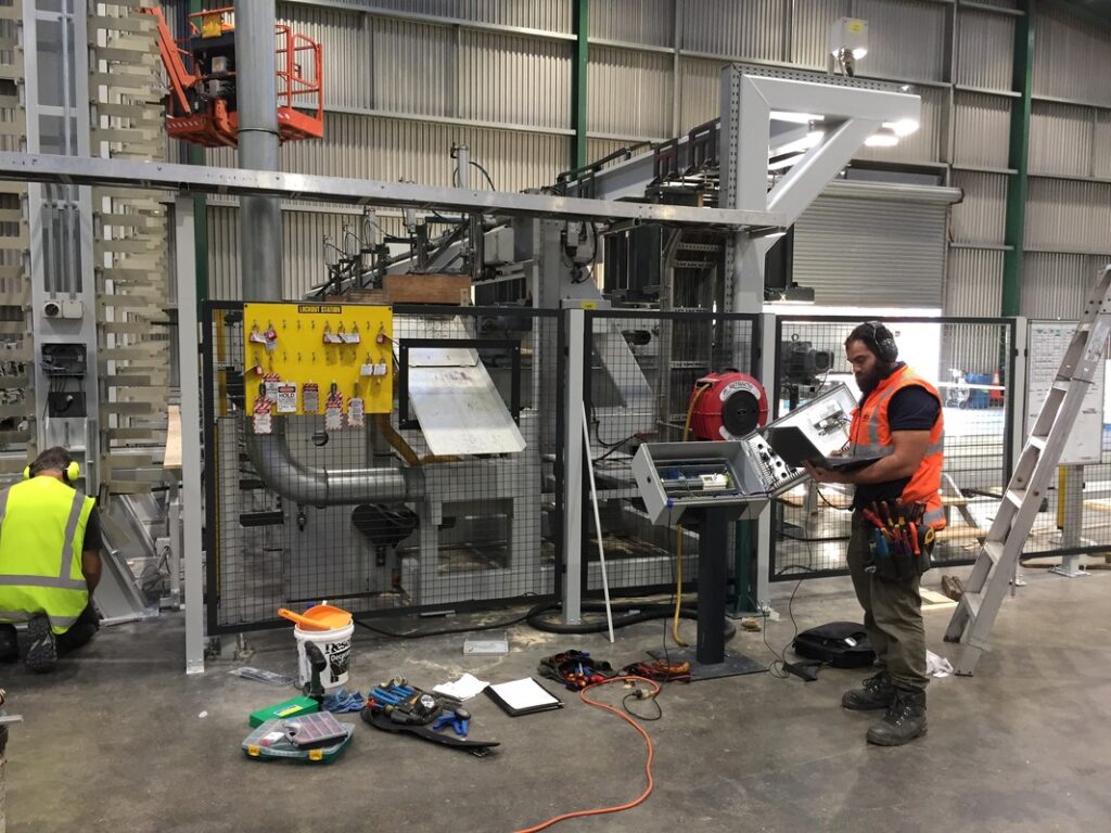 Sawmill set up